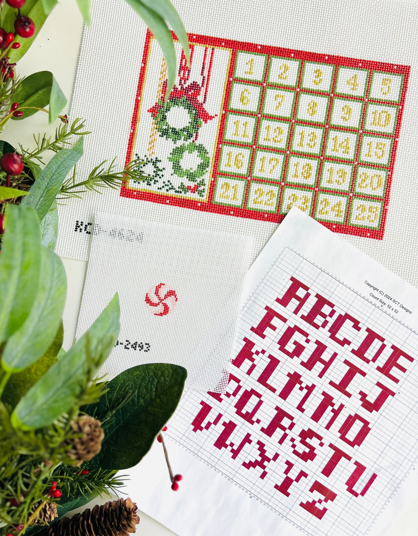 Mini Advent Calendar Monogram