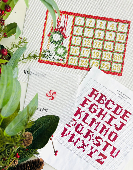 Mini Advent Calendar Monogram