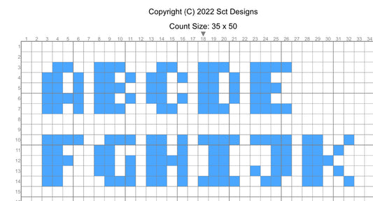 5 High Decorative Letters and Numbers